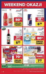 Gazetka promocyjna Carrefour - Gazetka Weekend okazji już od środy! - Gazetka - ważna od 06.06 do 06.06.2026 - strona 6 - produkty: Ser, Rum, Coccolino, Papier, Red Bull, Płyn do płukania, Hellena, Somat, Syrop, Napój, LG, Fa