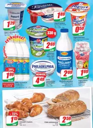 Gazetka promocyjna Dino - Gazetka - Gazetka - ważna od 11.05 do 11.05.2021 - strona 12 - produkty: Jogurt naturalny, Maślanka, Danone, Jogurt owocowy, Zott, Jogurt, Croissant, Chleb wieloziarnisty, Fanta, Chleb, Olma, Philadelphia, Mleko, Fa
