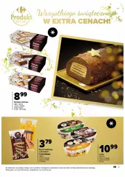 Gazetka promocyjna Carrefour - Gazetka Wszystkiego świątecznego w EXTRA CENACH - Gazetka - ważna od 19.11 do 19.11.2022 - strona 3 - produkty: Lody, Rurki, Rolada