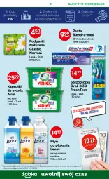 Gazetka promocyjna Żabka - Gazetka - ważna od 22.11 do 22.11.2022 - strona 41 - produkty: Naturell, Płyn do płukania, Podpaski, Ariel, Kapsułki do prania, Lenor, Blend-a-Med, Szczoteczka, Naturella