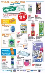 Gazetka promocyjna E Leclerc - Gazetka - ważna od 18.03 do 18.03.2023 - strona 14 - produkty: Palette, Ser, Por, Gra, Palmolive, Lactacyd, Bell, Płyn micelarny, Pasta do zębów, Perfecta, Tołpa, Chusteczki, Szampon, Podpaski, Gillette, Dzieci, Bella, Deser, Mydło, Elmex, Colgate, Farba do włosów, LG, Fa