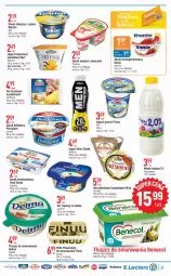 Gazetka promocyjna E Leclerc - Gazetka - ważna od 18.03 do 18.03.2023 - strona 21 - produkty: Ser topiony, Belriso, Serek wiejski, Deser mleczny, Top, Ser, Ryż, Benecol, Jogurt owocowy, Piątnica, Zott, Brie, Jogurt, Serek, Camembert, Bakoma, Hochland, Danio, Miks tłuszczowy, Delma, Deser, Twój Smak, Ser pleśniowy, Finuu, Mleko