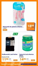 Gazetka promocyjna Action - Gazetka - ważna od 03.10 do 03.10.2023 - strona 3 - produkty: Podkoszulek, Kosz, Gillette, Mentos, Guma do żucia, Mięta