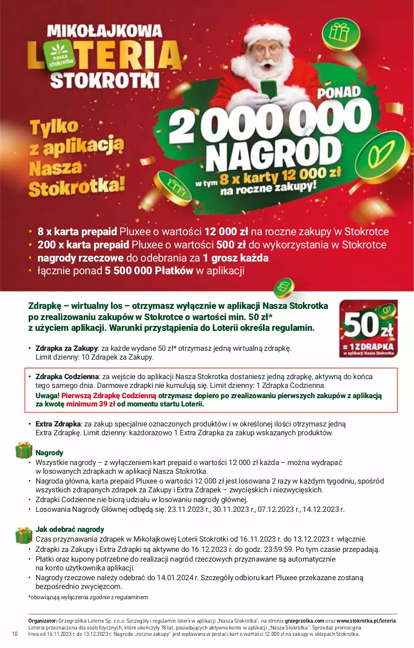 Gazetka promocyjna Stokrotka - Supermarket - ważna 16.11 do 22.11.2023 - strona 10 - produkty: Waga