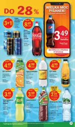 Gazetka promocyjna Delikatesy Centrum - Gazetka DC13 - Gazetka - ważna od 08.04 do 08.04.2023 - strona 29 - produkty: Sok, Mus, Gin, Coca-Cola, Sanki, Pepsi, Schweppes, Hellena, Napój gazowany, Tymbark, Cappy, Fanta, Woda, Mango, Napój, Mięta, Fa