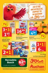 Gazetka promocyjna Auchan - 30 Lat Auchan Supermarket Franczyza - Gazetka - ważna od 28.01 do 28.01.2026 - strona 1 - produkty: Lindt, Milka, Mleko