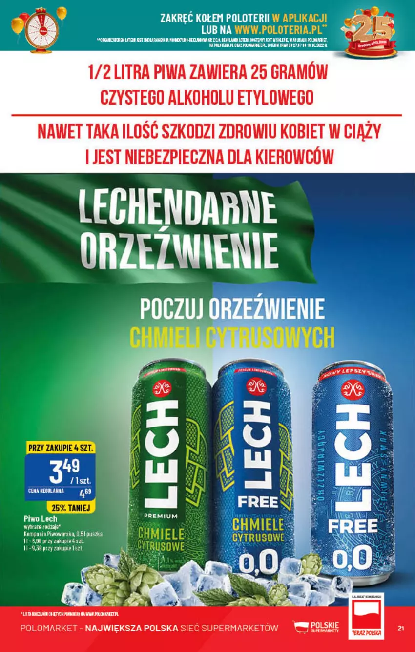 Gazetka promocyjna PoloMarket - Gazetka pomocyjna - ważna 10.08 do 16.08.2022 - strona 21 - produkty: Gra, Piec, Piwa