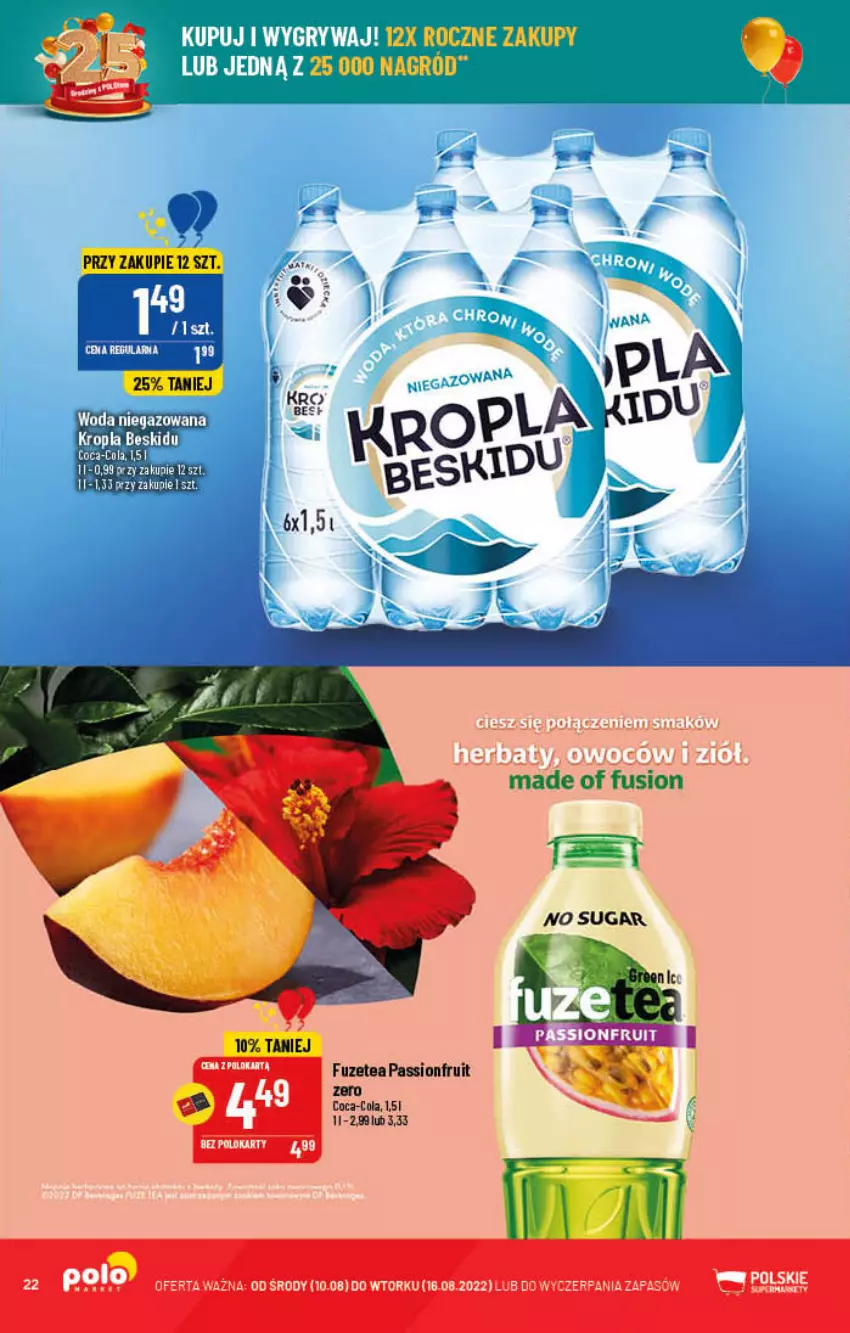 Gazetka promocyjna PoloMarket - Gazetka pomocyjna - ważna 10.08 do 16.08.2022 - strona 22 - produkty: Coca-Cola