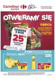 Gazetka promocyjna Carrefour - Gazetka Wielkie otwarcie w Dębicy - Gazetka - ważna od 05.12 do 05.12.2022 - strona 1 - produkty: Piwa, Piec, Top, Gra, BIC, Telefon, Papier, Rama