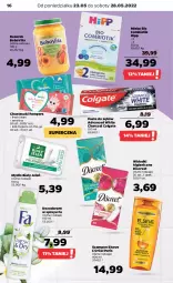 Gazetka promocyjna Netto - Gazetka spożywcza 23.05-28.05 - Gazetka - ważna od 28.05 do 28.05.2022 - strona 16 - produkty: HiPP, Elseve, Ser, Pampers, Biały Jeleń, Dezodorant, BoboVita, Pasta do zębów, Discreet, L’Oréal, Serek, Chusteczki, Szampon, Deser, Mydło, Colgate, Wkładki, Mleko, LG, Fa