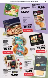 Gazetka promocyjna Netto - Gazetka spożywcza 23.05-28.05 - Gazetka - ważna od 28.05 do 28.05.2022 - strona 9 - produkty: Ser, Gin, Pizza, Burger, Sushi, Lasagne bolognese, Lasagne, Gouda, Suszone pomidory, Pomidory