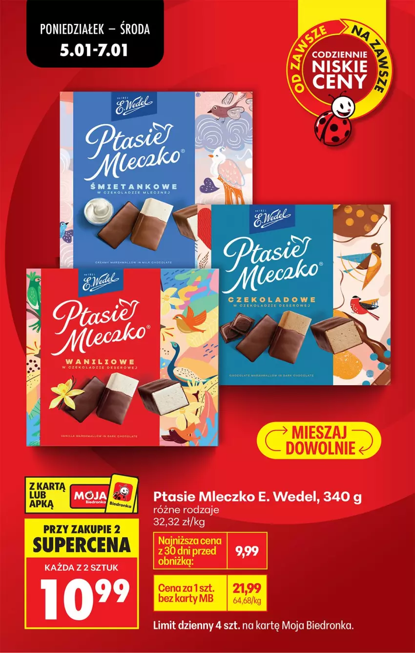 Gazetka promocyjna Biedronka - Od Poniedziałku - ważna 05.01 do 10.01.2026 - strona 5 - produkty: Deser, Fa, Kawa, Ser