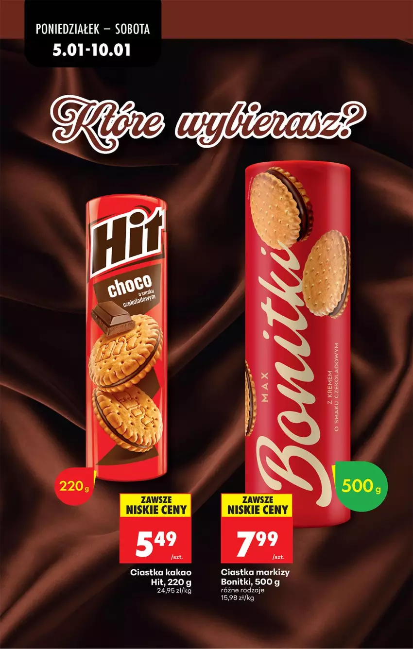 Gazetka promocyjna Biedronka - Od Poniedziałku - ważna 05.01 do 10.01.2026 - strona 54 - produkty: Ciastka, Kakao
