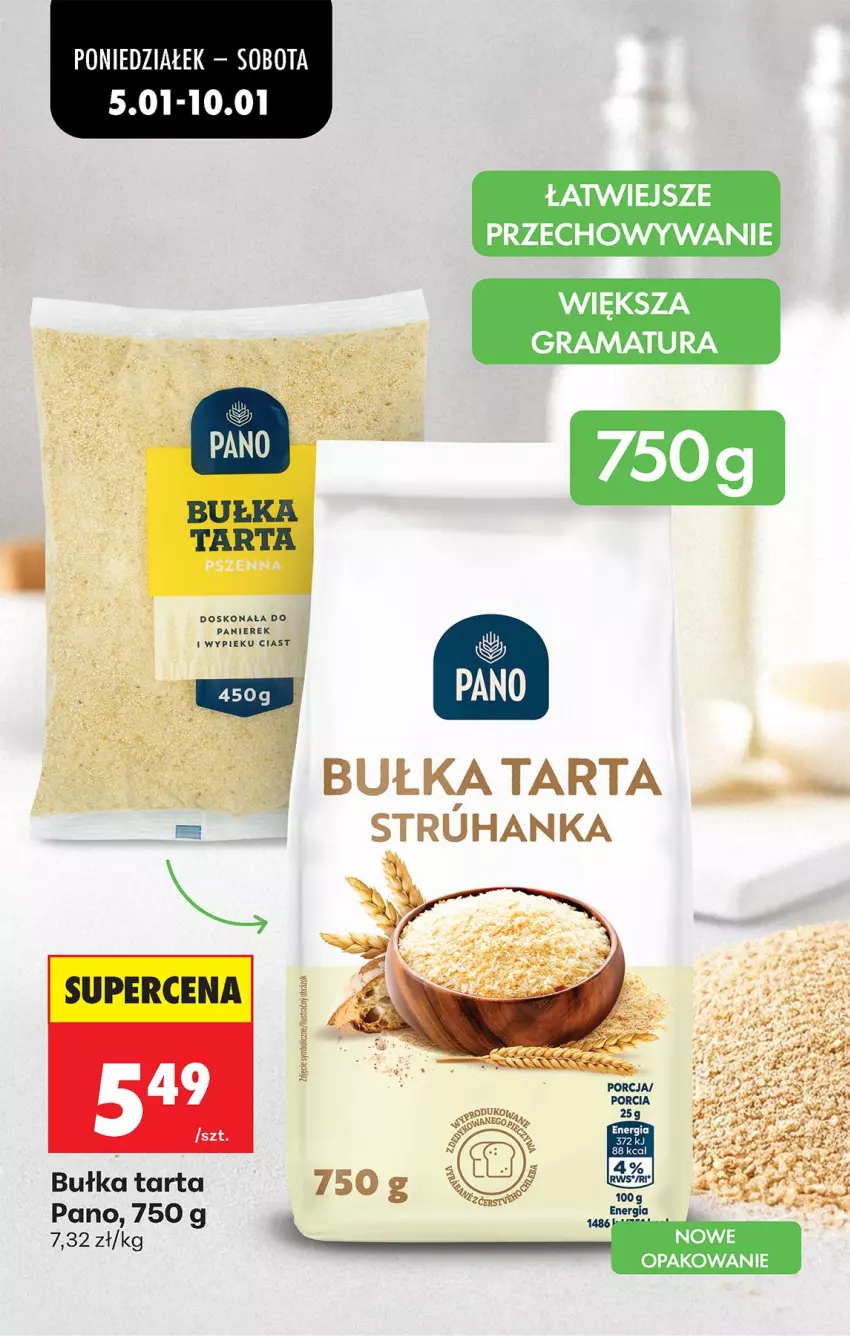 Gazetka promocyjna Biedronka - Od Poniedziałku - ważna 05.01 do 10.01.2026 - strona 74 - produkty: Bułka, Bułka tarta, Gra, Rama, Tarta