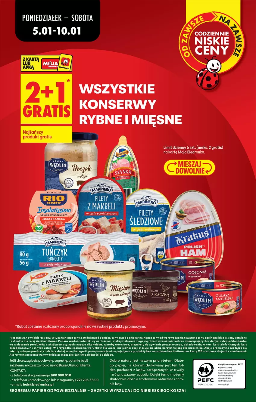 Gazetka promocyjna Biedronka - Od Poniedziałku - ważna 05.01 do 10.01.2026 - strona 79 - produkty: Gra, Kosz, Napoje, Papier, Pasztet, Por, Sałat, Sałatka, Ser, Telefon