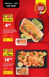 Gazetka promocyjna Biedronka - Od Poniedziałku - Gazetka - ważna od 10.01 do 10.01.2026 - strona 12 - produkty: Sos, Filet z pstrąga, Pstrąg, Krewetki