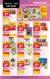 Gazetka promocyjna Biedronka - Od Poniedziałku - Gazetka - ważna od 10.01 do 10.01.2026 - strona 52 - produkty: Ciastka, Por, Gra, Beskidzki, Grissini, Bonitki, Wafle, Burger, Baton, Chleb, Kakao