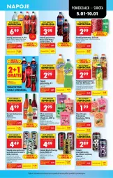 Gazetka promocyjna Biedronka - Od Poniedziałku - Gazetka - ważna od 10.01 do 10.01.2026 - strona 57 - produkty: Dawtona, Mus, Napój energetyczny, Ananas, Coca-Cola, Lack, Pepsi, Napój gazowany, Syrop, Fanta, Napój niegazowany, Wino, Sprite, Lampa, Mamba, Napój, Fa