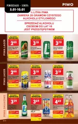 Gazetka promocyjna Biedronka - Od Poniedziałku - Gazetka - ważna od 10.01 do 10.01.2026 - strona 58 - produkty: Piwa, Piwo, Kasztelan, Tatra, Desperados, Carlsberg