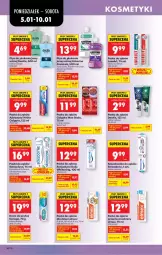 Gazetka promocyjna Biedronka - Od Poniedziałku - Gazetka - ważna od 10.01 do 10.01.2026 - strona 64 - produkty: Ser, Corega, Płyn do płukania jamy ustnej, Listerine, Szczoteczka do zębów, Pasta do zębów, Lacalut, Płyn do płukania, Dzieci, Elmex, Colgate, Sensodyne, Szczoteczka, LG, Fa
