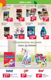 Gazetka promocyjna Stokrotka - Market - Gazetka - ważna od 31.03 do 31.03.2021 - strona 14 - produkty: Chrzan, Ciastka, Bref, Tablet, Clin, Kawa, Somat, Płyn do szyb, Olej, Pomidory
