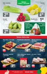 Gazetka promocyjna Stokrotka - Market - Gazetka - ważna od 31.03 do 31.03.2021 - strona 3 - produkty: Kurczak, Warzywa, Woreczek, Polędwiczka wieprzowa, Cytryny, Gruszki, Boczek, Owoce, Seler naciowy, Rzodkiewka, Boczek wieprzowy
