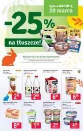 Gazetka promocyjna Stokrotka - Market - Gazetka - ważna od 31.03 do 31.03.2021 - strona 7 - produkty: Jogurt naturalny, Ser, Piątnica, Zott, Jogurt, Mascarpone, Mleko zagęszczone, Baton, Masło, Kinder, Mleko