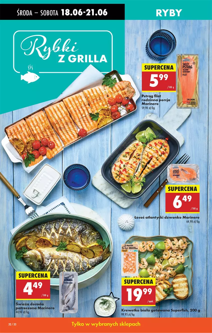 Gazetka promocyjna Biedronka - Od Środy - ważna 18.06 do 21.06.2025 - strona 36 - produkty: Pstrąg