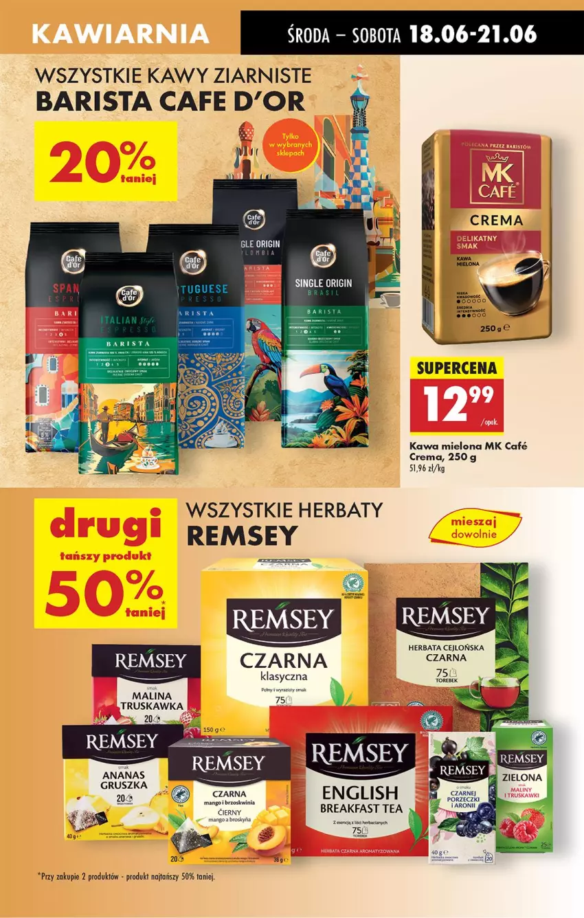 Gazetka promocyjna Biedronka - Od Środy - ważna 18.06 do 21.06.2025 - strona 41 - produkty: Fa, Herbata, Kawa, Kawa mielona, Mango, Por