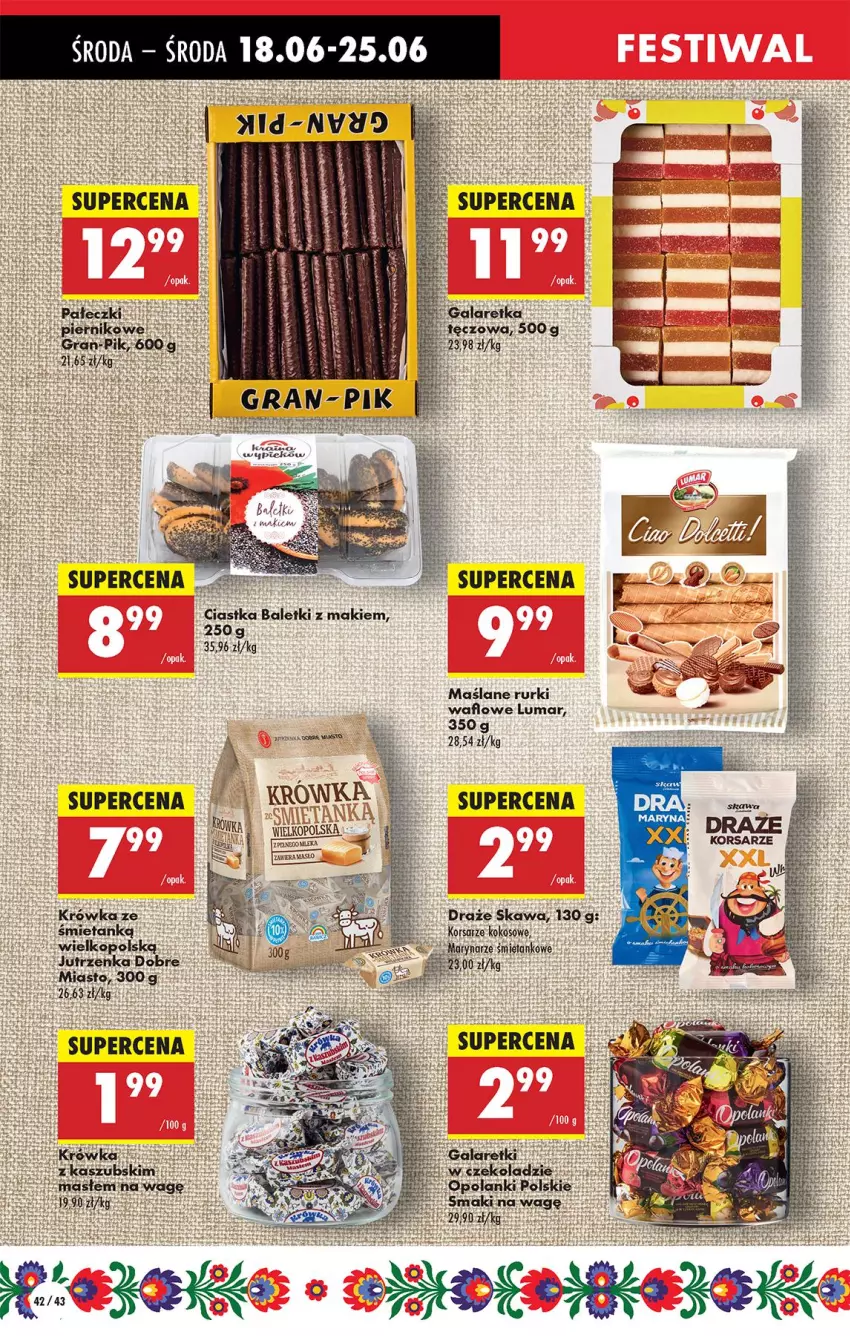 Gazetka promocyjna Biedronka - Od Środy - ważna 18.06 do 21.06.2025 - strona 46 - produkty: Fa, Kawa, Koc, Kokos, Por, Radeon, Rurki