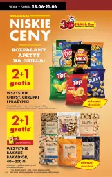 Gazetka promocyjna Biedronka - Od Środy - Gazetka - ważna od 21.06 do 21.06.2025 - strona 10 - produkty: Orzechy włoskie, Por, Gra, Migdały, Prazynki, Chipsy, Chrupki