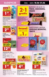 Gazetka promocyjna Biedronka - Od Środy - Gazetka - ważna od 21.06 do 21.06.2025 - strona 55 - produkty: Ciastka, Princessa, Por, Gra, Cukier, Wafelek, Bonitki, Twix, Snickers, Wafle, Czekolada mleczna, Czekolada, Baton, Cukierki, Precelki, Kakao, Kokos