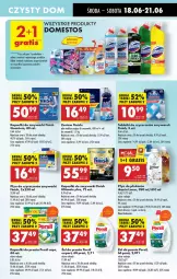 Gazetka promocyjna Biedronka - Od Środy - Gazetka - ważna od 21.06 do 21.06.2025 - strona 67 - produkty: Domestos, Sól, Por, Koc, Finish, Tablet, Płyn nabłyszczający, Persil, Leon, Płyn do płukania, Zmywarki, Lenor, LG