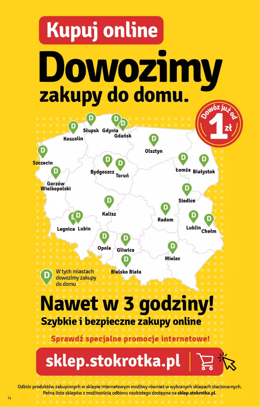 Gazetka promocyjna Stokrotka - Supermarket - ważna 22.07 do 28.07.2021 - strona 14 - produkty: Piec