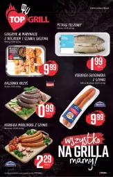 Gazetka promocyjna Stokrotka - Supermarket - Gazetka - ważna od 28.07 do 28.07.2021 - strona 7 - produkty: Top, Pstrąg tęczowy, Morliny, Pstrąg, Kaszanka, Grill, Kasza, Kiełbasa