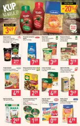 Gazetka promocyjna Stokrotka - Supermarket - Gazetka - ważna od 28.07 do 28.07.2021 - strona 9 - produkty: Piec, Lubella, Makaron, Corn flakes, Kupiec, Bell, Kasza jęczmienna, Kisiel, Pasztet, Tortilla, Dr. Oetker, Mąka, Cenos, Bella, Vegeta, Kasza, Knorr