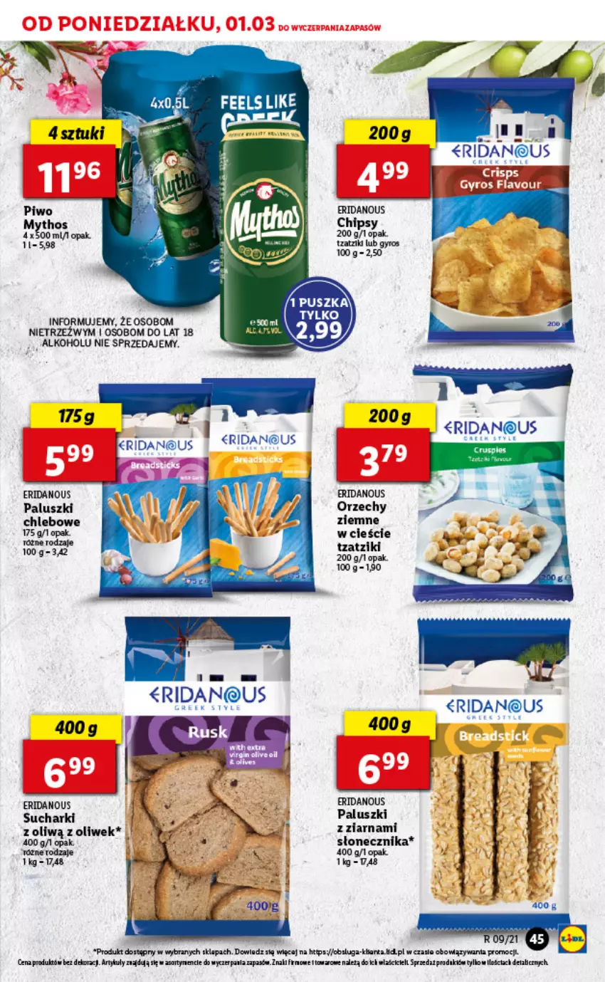 Gazetka promocyjna Lidl - GAZETKA - ważna 01.03 do 03.03.2021 - strona 45 - produkty: Chleb