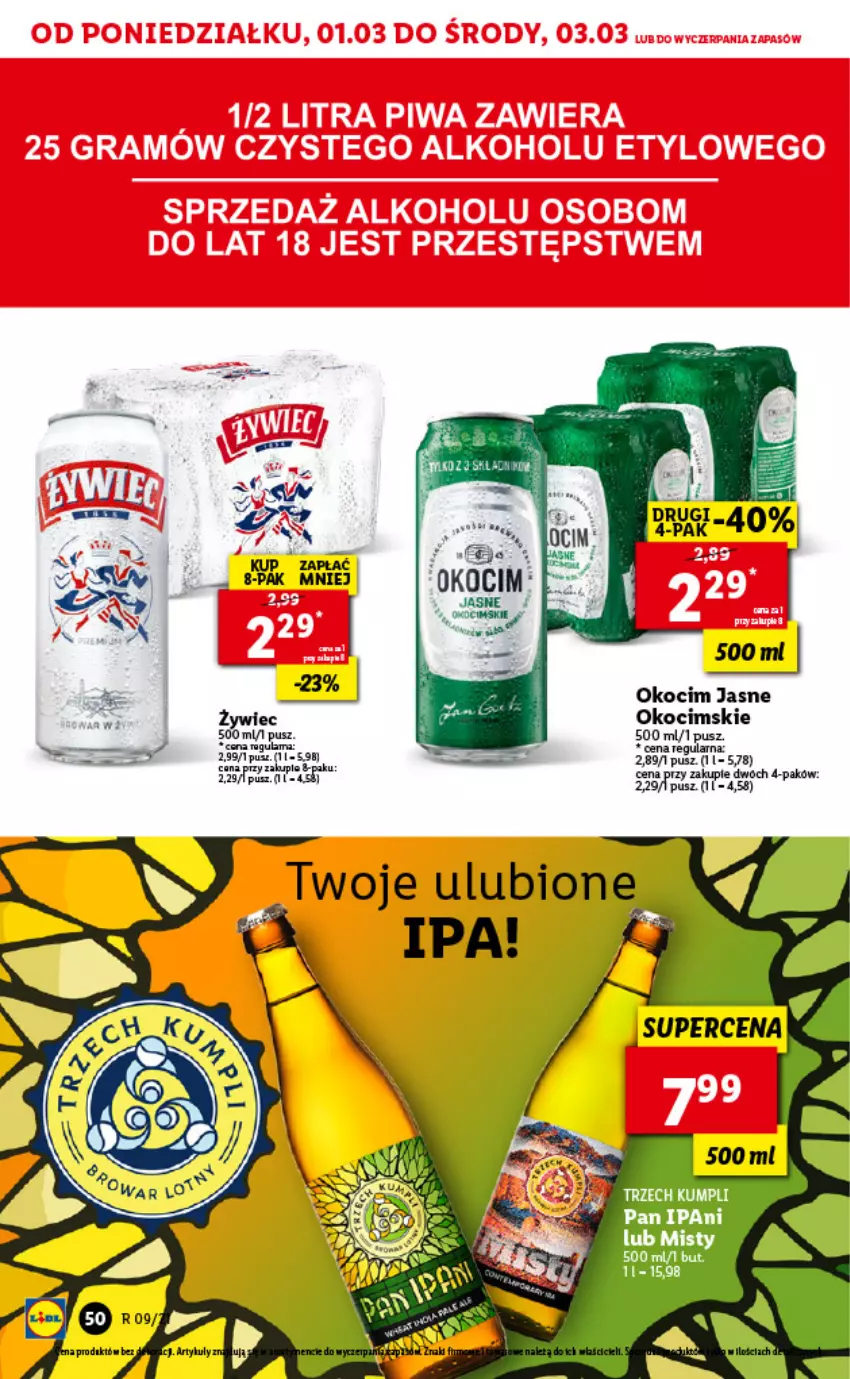 Gazetka promocyjna Lidl - GAZETKA - ważna 01.03 do 03.03.2021 - strona 50 - produkty: Koc, Okocim