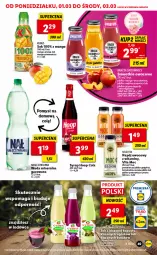 Gazetka promocyjna Lidl - GAZETKA - Gazetka - ważna od 03.03 do 03.03.2021 - strona 49 - produkty: Hoop, Nałęczowianka, Sok, Por, Syrop, Woda mineralna, Kubuś, Woda, Mango, Napój
