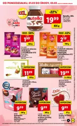 Gazetka promocyjna Lidl - GAZETKA - Gazetka - ważna od 03.03 do 03.03.2021 - strona 9 - produkty: Nutella, Ser, Por, BIC, Królewski, Praliny, Wawel, Czekolada mleczna, Mleczko, Czekolada, Ptasie mleczko, E. Wedel