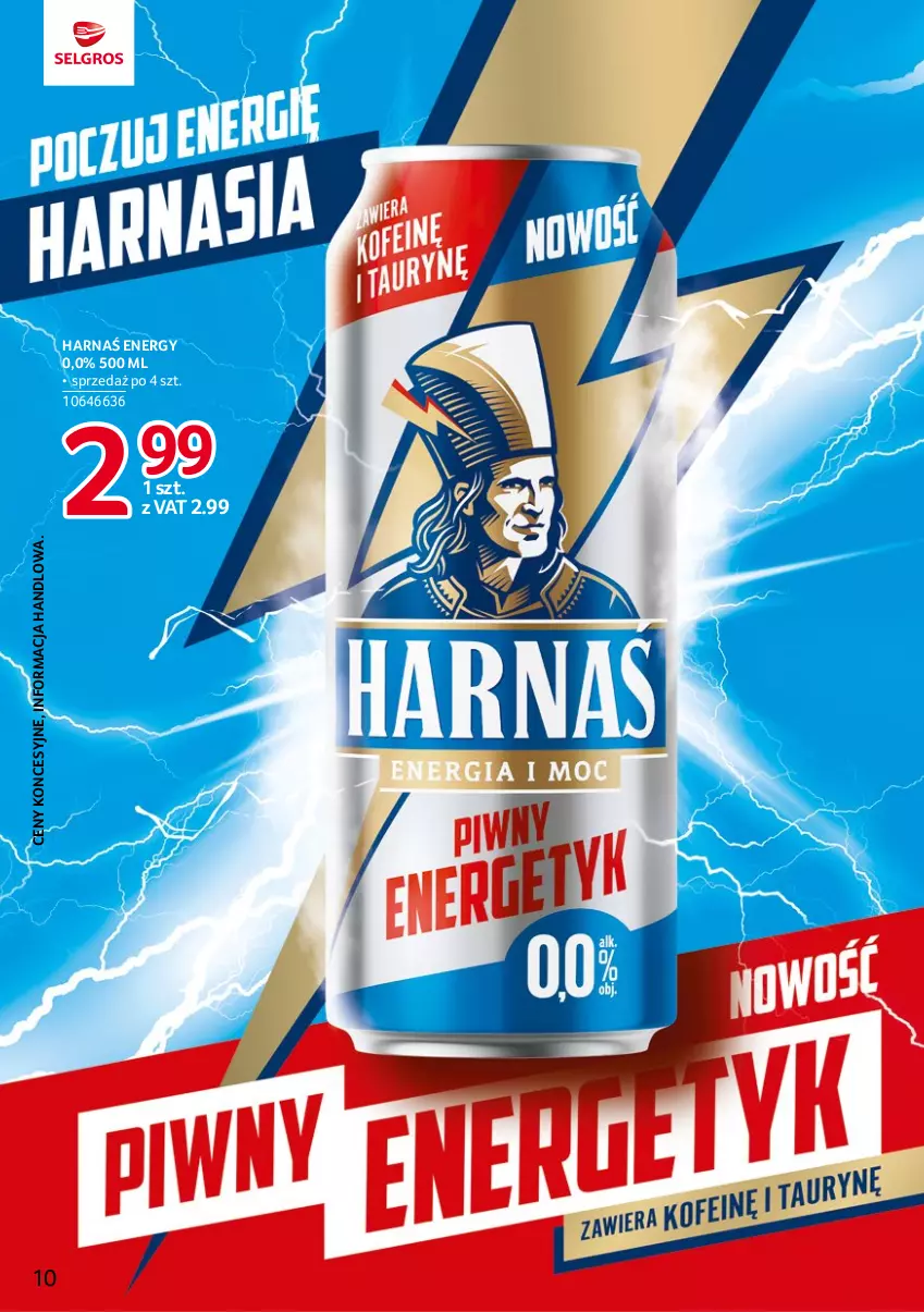 Gazetka promocyjna Selgros - Katalog Markowe Produkty - ważna 04.05 do 17.05.2023 - strona 10 - produkty: Harnaś