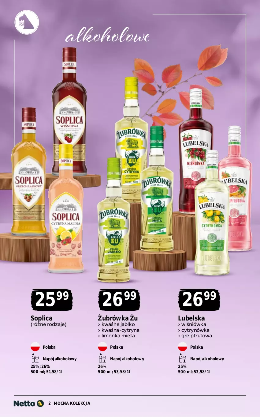 Gazetka promocyjna Netto - Alkohole - Mocne - ważna 13.10 do 25.10.2025 - strona 2 - produkty: Grejpfrut, Limonka, Mięta, Napój, Soplica