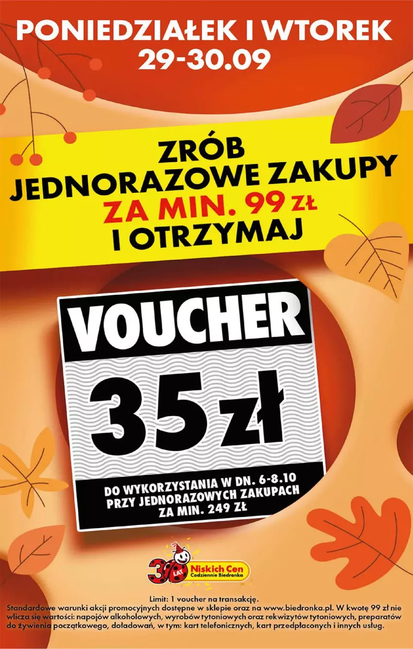 Gazetka promocyjna Biedronka - Od Poniedziałku - ważna 29.09 do 04.10.2025 - strona 14