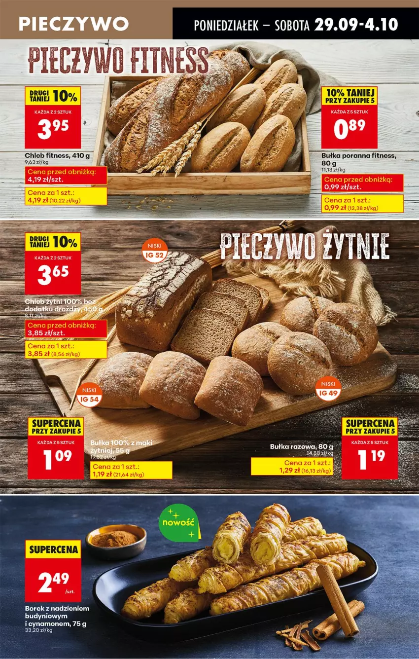 Gazetka promocyjna Biedronka - Od Poniedziałku - ważna 29.09 do 04.10.2025 - strona 33 - produkty: Bułka, Chleb, Dell, Por