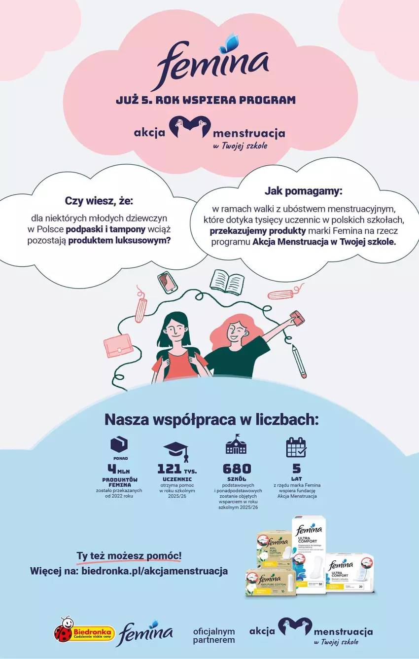 Gazetka promocyjna Biedronka - Od Poniedziałku - ważna 29.09 do 04.10.2025 - strona 77 - produkty: Gra, Podpaski, Rama, Tampony