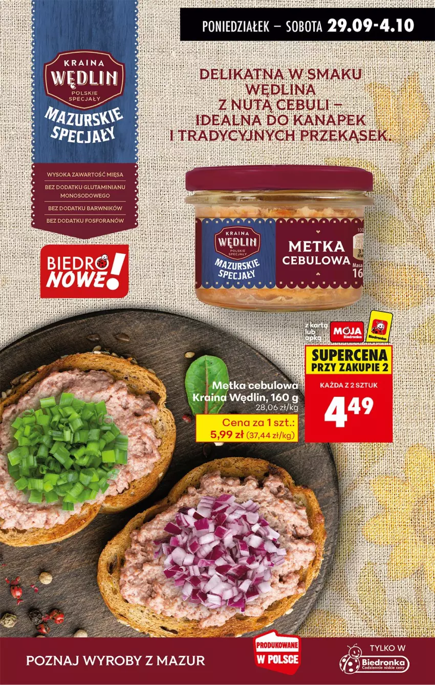 Gazetka promocyjna Biedronka - Od Poniedziałku - ważna 29.09 do 04.10.2025 - strona 81 - produkty: Sok