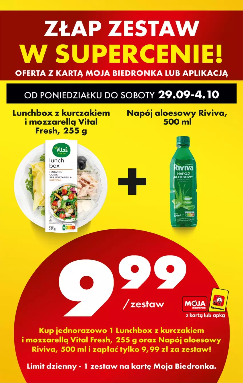 Gazetka promocyjna Biedronka - Od Poniedziałku - ważna 29.09 do 04.10.2025 - strona 89 - produkty: Kurczak, Napój