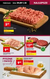 Gazetka promocyjna Biedronka - Od Poniedziałku - Gazetka - ważna od 04.10 do 04.10.2025 - strona 24 - produkty: Kurczak, Mięso mielone, Mięso mielone z łopatki wieprzowej, Gra, Polędwiczki z kurczaka, Burger, Mięso