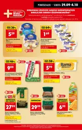 Gazetka promocyjna Biedronka - Od Poniedziałku - Gazetka - ważna od 04.10 do 04.10.2025 - strona 35 - produkty: Ser topiony, Kawa rozpuszczalna, Top, Sok, Ser, Rama, Dallmayr, Kawa mielona, Kawa, Mlekovita, Serek homogenizowany, Serek, Margaryna, Tymbark, Hochland, Danio, Jacobs, Mleko