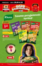 Gazetka promocyjna Biedronka - Od Poniedziałku - Gazetka - ważna od 04.10 do 04.10.2025 - strona 40 - produkty: Quiz, Zupa, Klej, Knorr